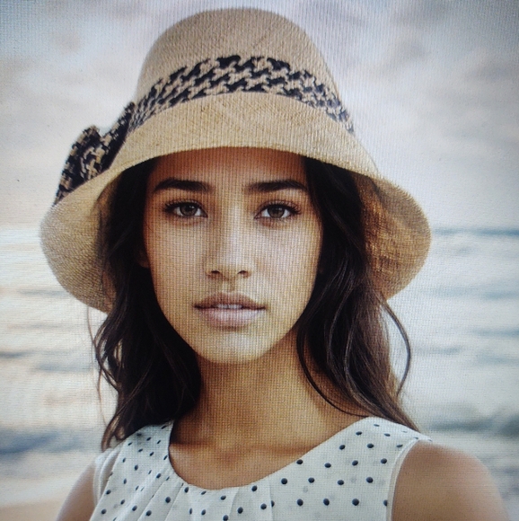 Bow•Accent Bucket-Style HaT~ Made In Madagascar~`• main image 8